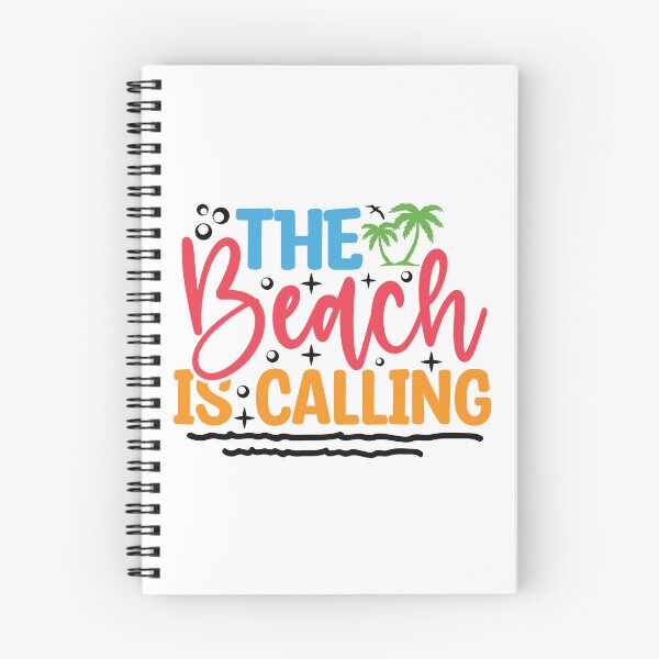 Item preview, The beach is calling - summer coastal quote design designed and sold by CleanDecor.