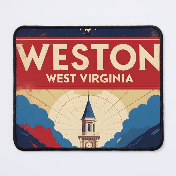 Item preview, Weston West Virginia 1950s USA Vintage Travel Tourism designed and sold by TravelersGems.