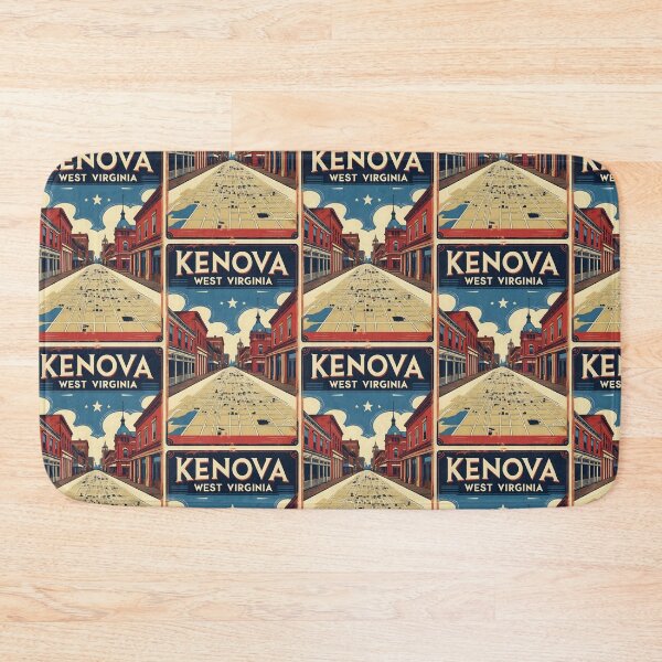 Item preview, Kenova West Virginia 1950s USA Vintage Travel Tourism designed and sold by TravelersGems.