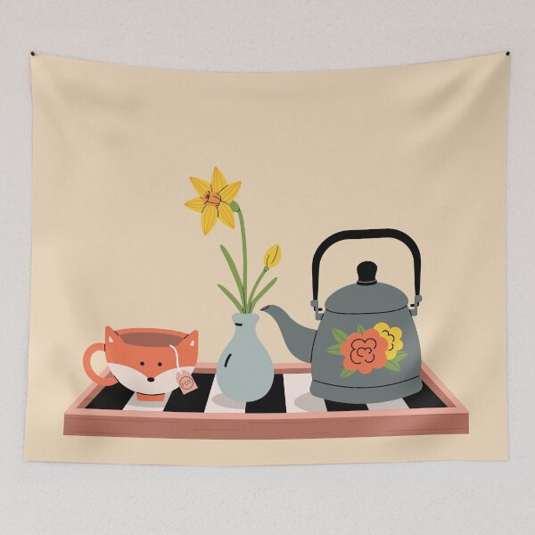 Item preview, (F)ox (D)affodil (T)eapot designed and sold by ninthstreet.