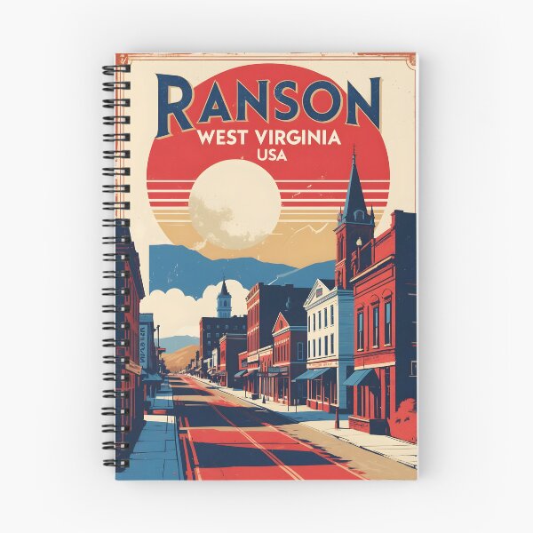 Item preview, Ranson West Virginia 1950s USA Vintage Travel Tourism designed and sold by TravelersGems.