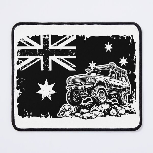 Item preview, Australian Flag Land Cruiser 60 Series Off-Road 4x4 Heritage designed and sold by Off-Road-Zone.