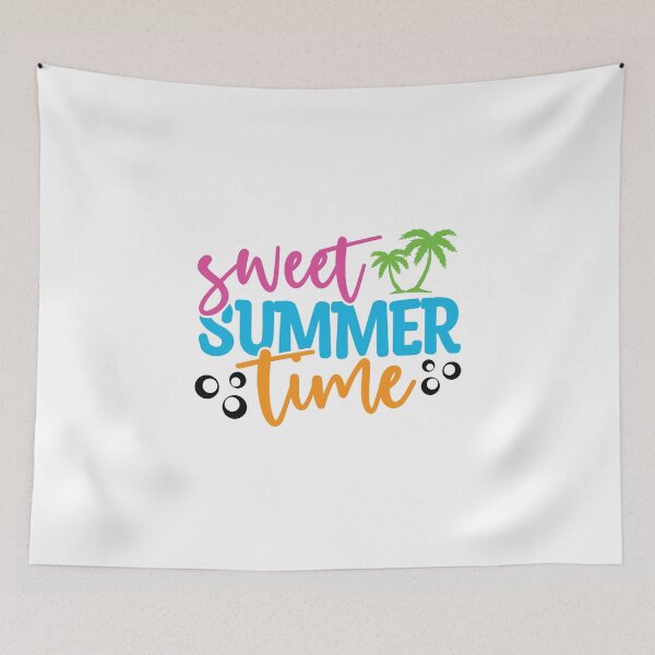 Item preview, Sweet summer time - cute summer vibes quote designed and sold by CleanDecor.