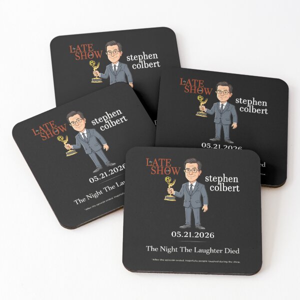 Item preview, Late Night Comedy, The Last Show With Stephen Colbert 2026 designed and sold by SmileUnfoldShop.
