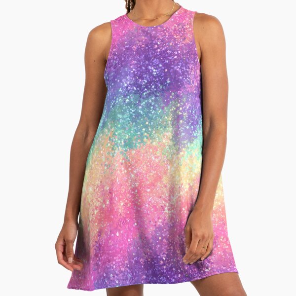 Glitter Ombre Dresses for Sale | Redbubble