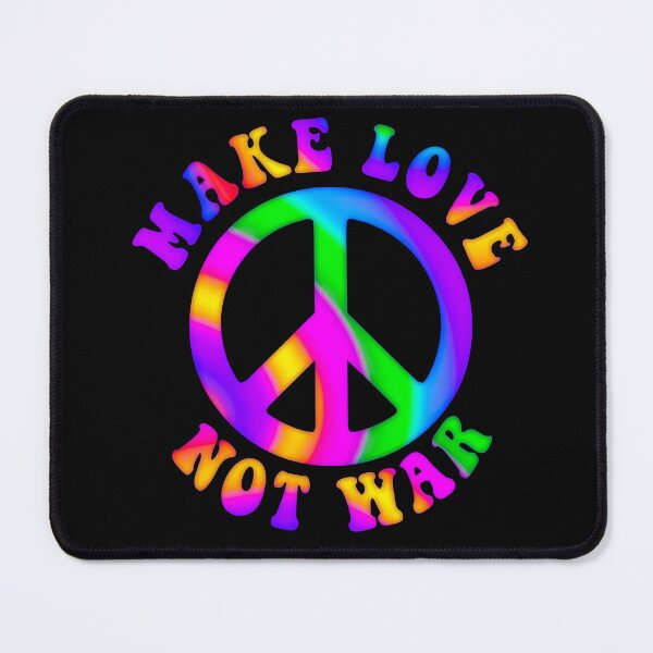 Item preview, Vintage / Retro Style Tie Die, MAKE LOVE NOT WAR designed and sold by carolina1.