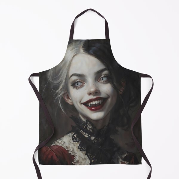 Item preview, Young Vampire Girl with Two Tone Hair designed and sold by DarkHolyQueen.