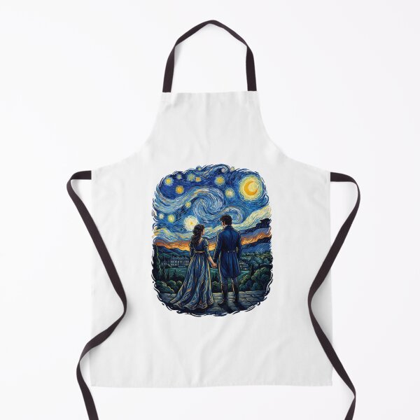 Item preview, Starry Night Mr Darcy and Elizabeth Bennet Pride and Prejudice designed and sold by Fenay Designs.