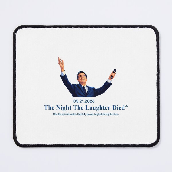 Item preview, The Last Show With Stephen Colbert 2026, Late Night Show designed and sold by SmileUnfoldShop.