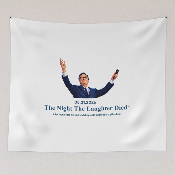 Item preview, The Last Show With Stephen Colbert 2026, Late Night Show designed and sold by SmileUnfoldShop.