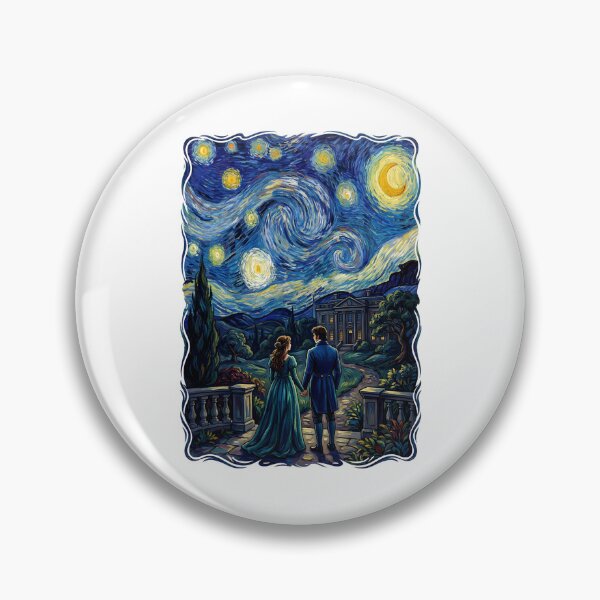 Item preview, Starry Night Pemberley Pride and Prejudice Regency Romance designed and sold by Fenay Designs.