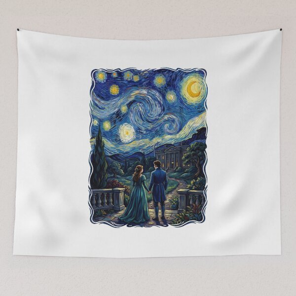 Item preview, Starry Night Pemberley Pride and Prejudice Regency Romance designed and sold by Fenay Designs.