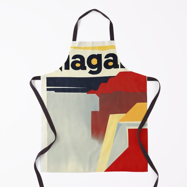 Item preview, Copy of Niagara Falls Abstract Bauhaus Art Print – Geometric Travel Poster, Mid-Century Modern Wall Art designed and sold by OzzFrequency.