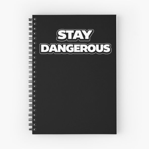 Item preview, Stay Dangerous Motivation Quote Shirt designed and sold by Papier Atelier Art.