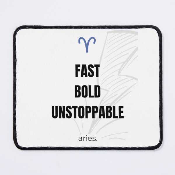 Item preview, Aries - Fast Bold Unstoppable Design Astrology Gift designed and sold by Milena018.