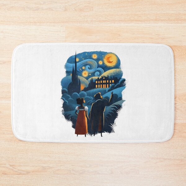 Item preview, Stargazing Pemberley Night Pride and Prejudice Jane Austen designed and sold by Fenay Designs.