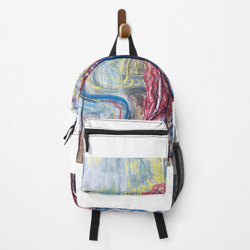 Item preview, Backpack designed and sold by robotsiren.