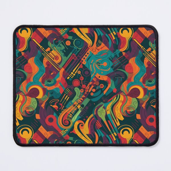 Item preview, Geometric Rhythms Retro Abstract Pattern designed and sold by pinkal.