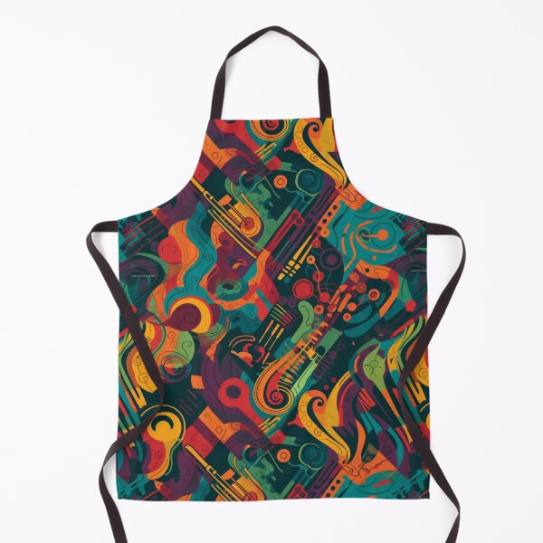 Item preview, Geometric Rhythms Retro Abstract Pattern designed and sold by pinkal.