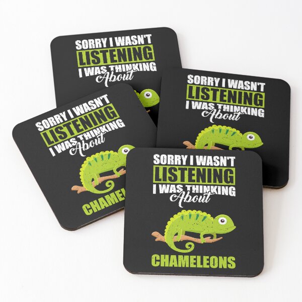 Item preview, Sorry I wasn't Listening Thinking About Chameleons  designed and sold by GabbyKash.