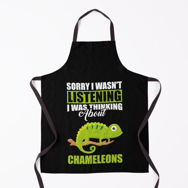 Item preview, Sorry I wasn't Listening Thinking About Chameleons  designed and sold by GabbyKash.