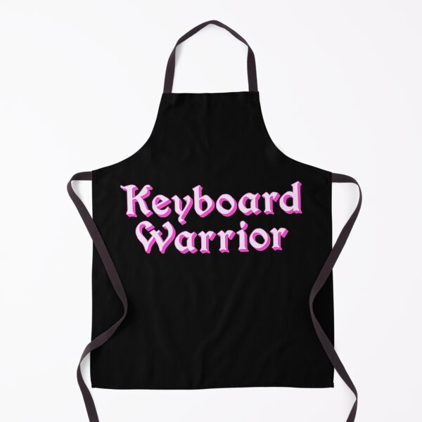 Item preview, Keyboard Warrior, Pink Medieval Memes Typography designed and sold by Memes N Lore .