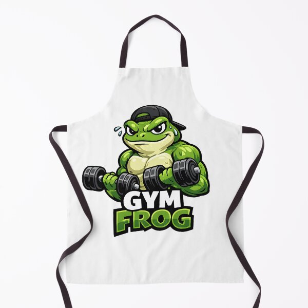 Item preview, Gym Frog – Funny Fitness Frog Bodybuilder Design designed and sold by Mavriboy.