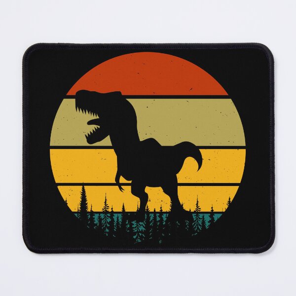 Item preview, Vintage T-Rex Sunset Silhouette – Retro Dinosaur Forest Graphic designed and sold by thebigleebowski.