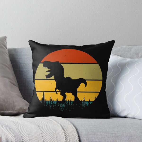 Item preview, Vintage T-Rex Sunset Silhouette – Retro Dinosaur Forest Graphic designed and sold by thebigleebowski.