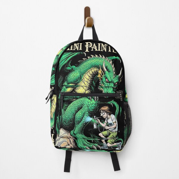 Item preview, Fantasy Miniature Painter Dragon Funny Airbrush Painting RPG designed and sold by GrandeDuc.