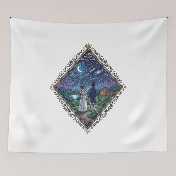 Item preview, Magical Galaxy Pemberley Pride and Prejudice Diamond Frame designed and sold by Fenay Designs.
