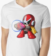 Chibi Protoman Men's V-Neck T-Shirt