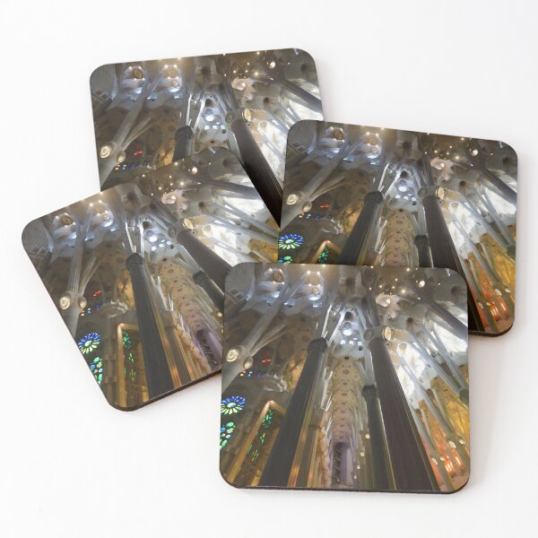 Item preview, Majestic Cathedral Interior with Colorful Light and Columns designed and sold by onubi.