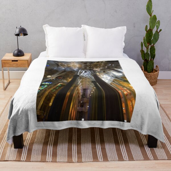 Item preview, Majestic Cathedral Interior with Colorful Light and Columns designed and sold by onubi.