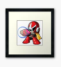 Chibi Protoman Framed Print