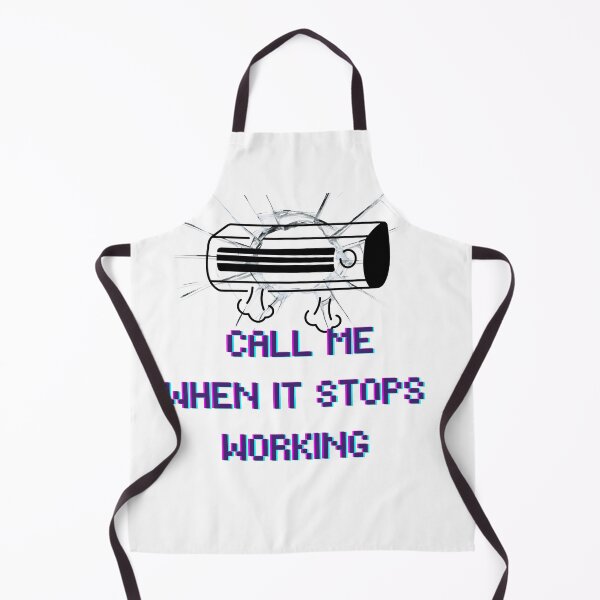 Item preview, Call Me When It Stops Working – Funny Sarcastic Quote Design | Tech Humor Gift | Programmer Meme designed and sold by Anasalseady.
