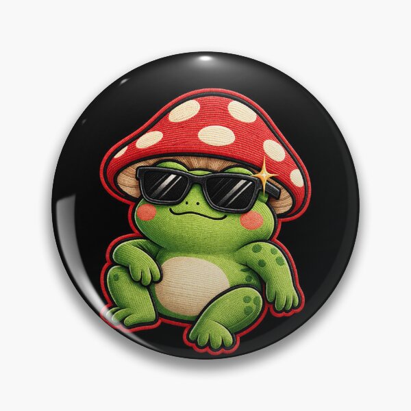 Item preview, Cute Cool Frog with Sunglasses – Trendy Chill Aesthetic Design designed and sold by ColorSplash123.