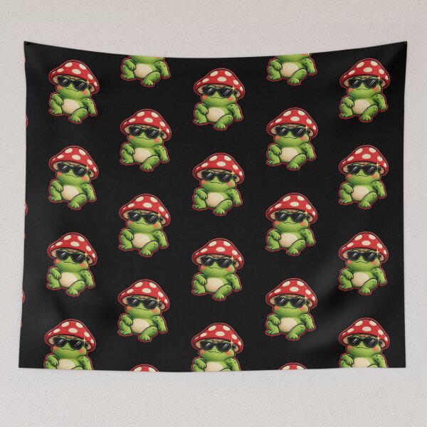 Item preview, Cute Cool Frog with Sunglasses – Trendy Chill Aesthetic Design designed and sold by ColorSplash123.