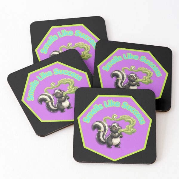 Item preview, Smells Like Success - Funny Skunk Self-Love Patch designed and sold by MikesLab.