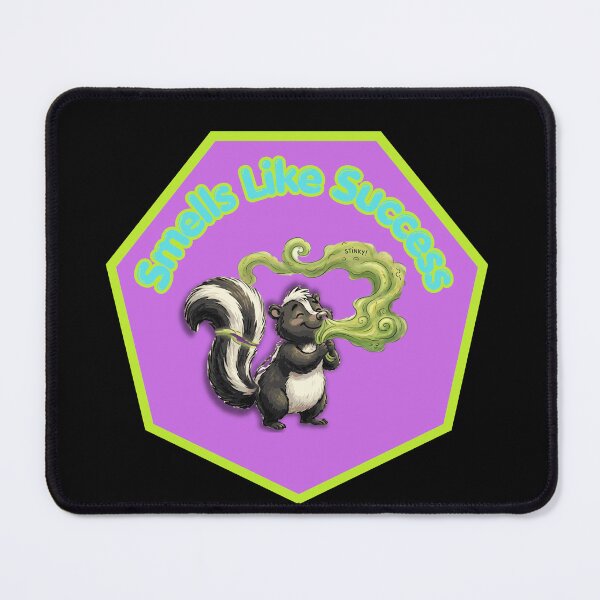 Item preview, Smells Like Success - Funny Skunk Self-Love Patch designed and sold by MikesLab.