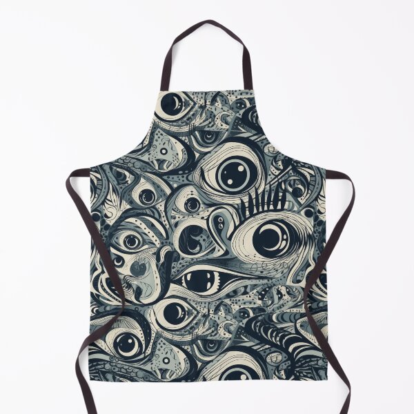 Item preview, Surreal Gothic Eye Abstraction Noir Pattern designed and sold by pinkal.