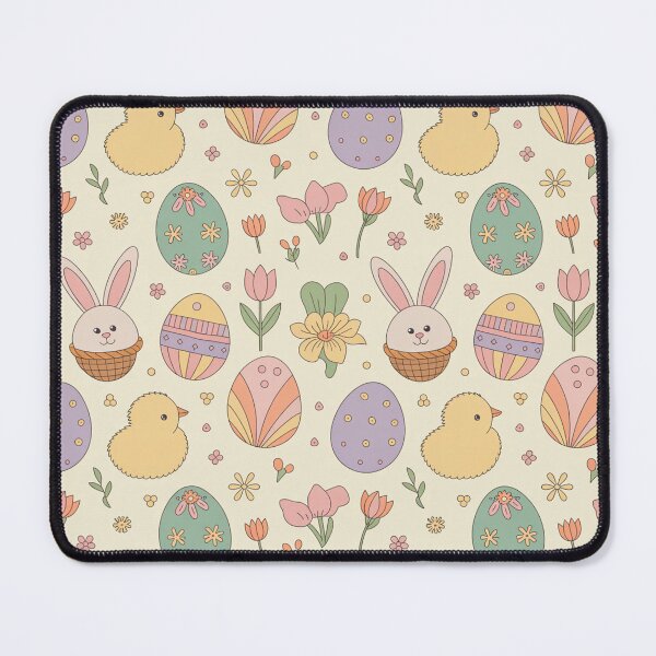 Item preview, Easter Seamless Pattern – Chicks, Bunnies & Decorated Eggs designed and sold by Midnight Veil Designs.