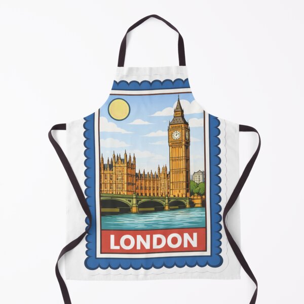 Item preview, London Big Ben Travel Stamp Sticker Magnet designed and sold by CLOUTKULT.