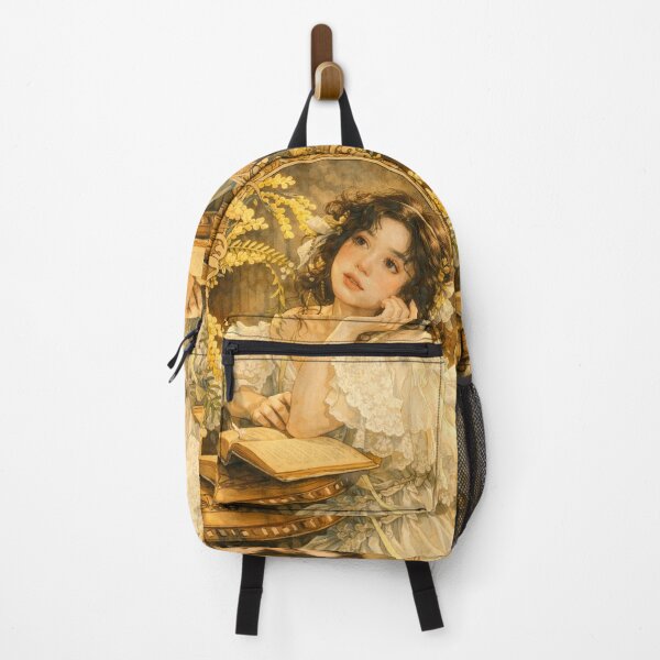 Item preview, Daydreaming – Art Nouveau Muse Inspired by Mucha designed and sold by heyitsmeraya.