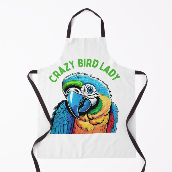 Item preview, Crazy Bird Lady – Funny Parrot Lover Design, Exotic Bird Humor Gift for Bird Moms designed and sold by Max Store.