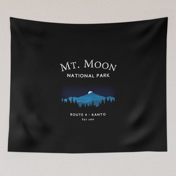 Item preview, Mt. Moon National Park Kanto Retro 90s Gamer designed and sold by Schroedingerska.
