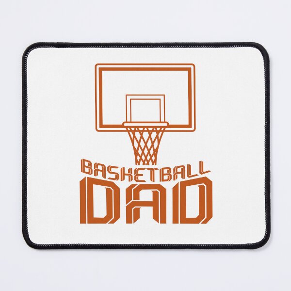 Item preview, Basketball Dad Retro 3D Typography Hoops Graphic designed and sold by Abaseen.