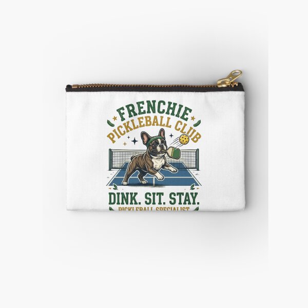 Item preview, Frenchie Pickleball Club - Dink Sit Stay Dog Sports Graphic designed and sold by FarDesign.