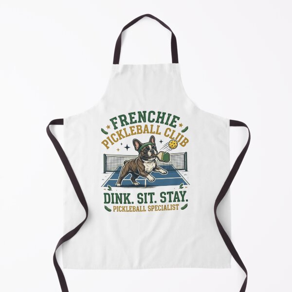 Item preview, Frenchie Pickleball Club - Dink Sit Stay Dog Sports Graphic designed and sold by FarDesign.