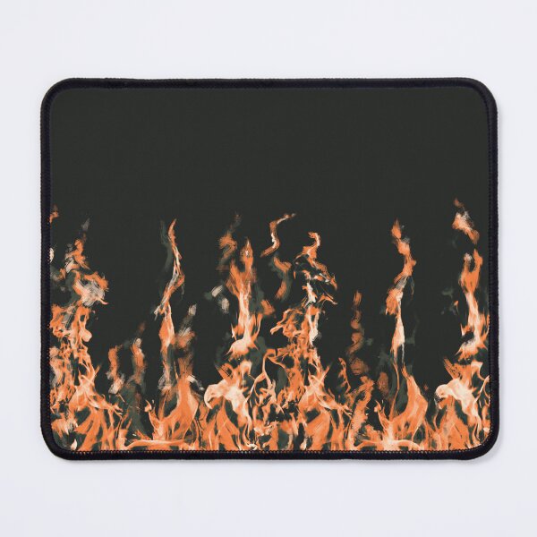 Item preview, Painterly Hellfire Dark Aesthetic Flame Art designed and sold by P-Design-Lab.